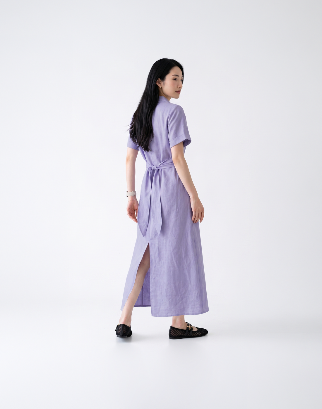 Cooling, Breathable & Flattering Urban Dress With Adjustable Waist Tie