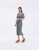 Cooling & Wrinkle-Free 2-in-1 Halo Pleated Dress With Sleeves