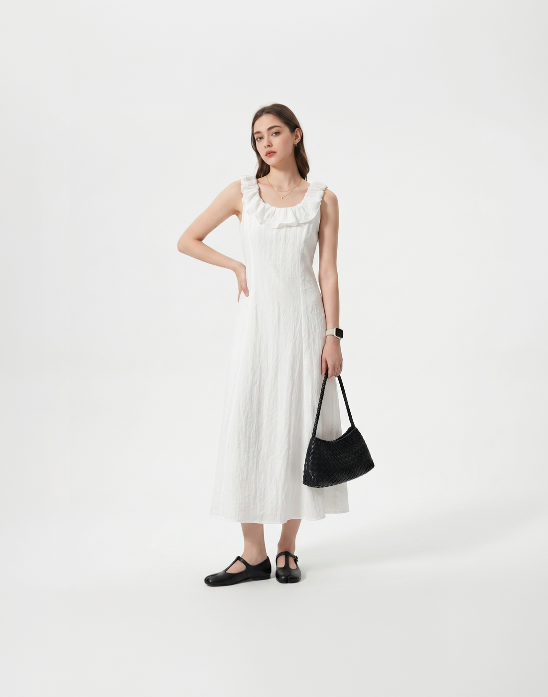 Cooling, Breathable & Crease-Resistant Scarlet Dress