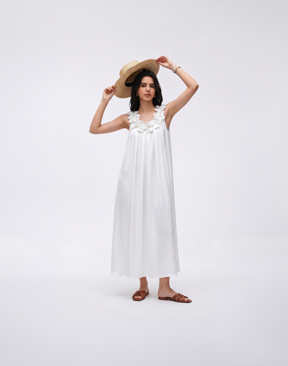 Cooling, Flattering & Crease-Resistant Petal Dress With Pockets