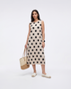 Wrinkle-Free, Cooling, Breathable & Free Size Jollie Polkadot Dress