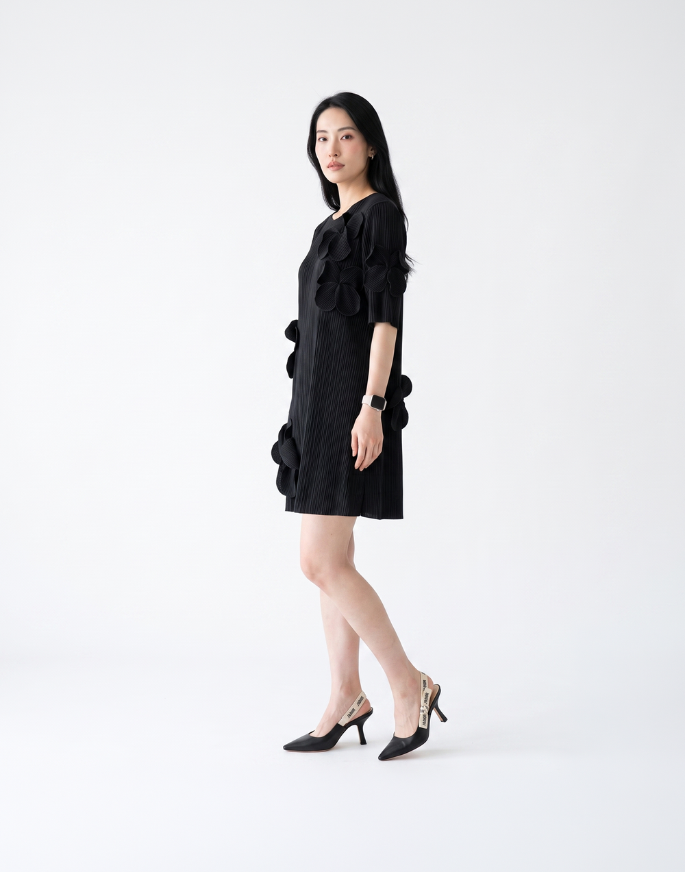 Wrinkle-Free, Cooling & Breathable Flower Dress