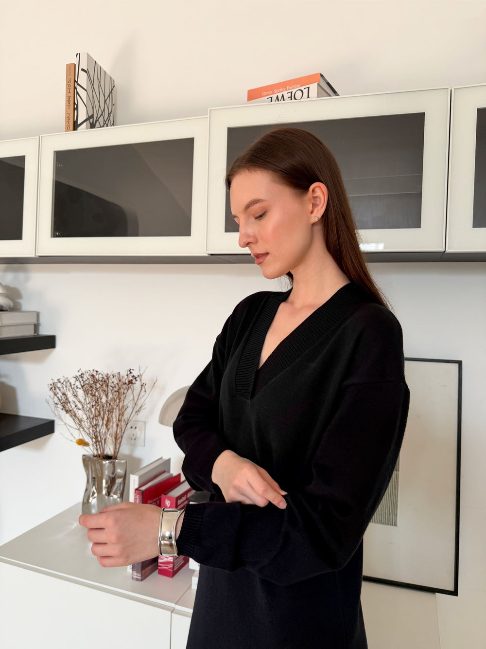 Buttery Soft Transit-Ready Knitted Winter Travel Dress