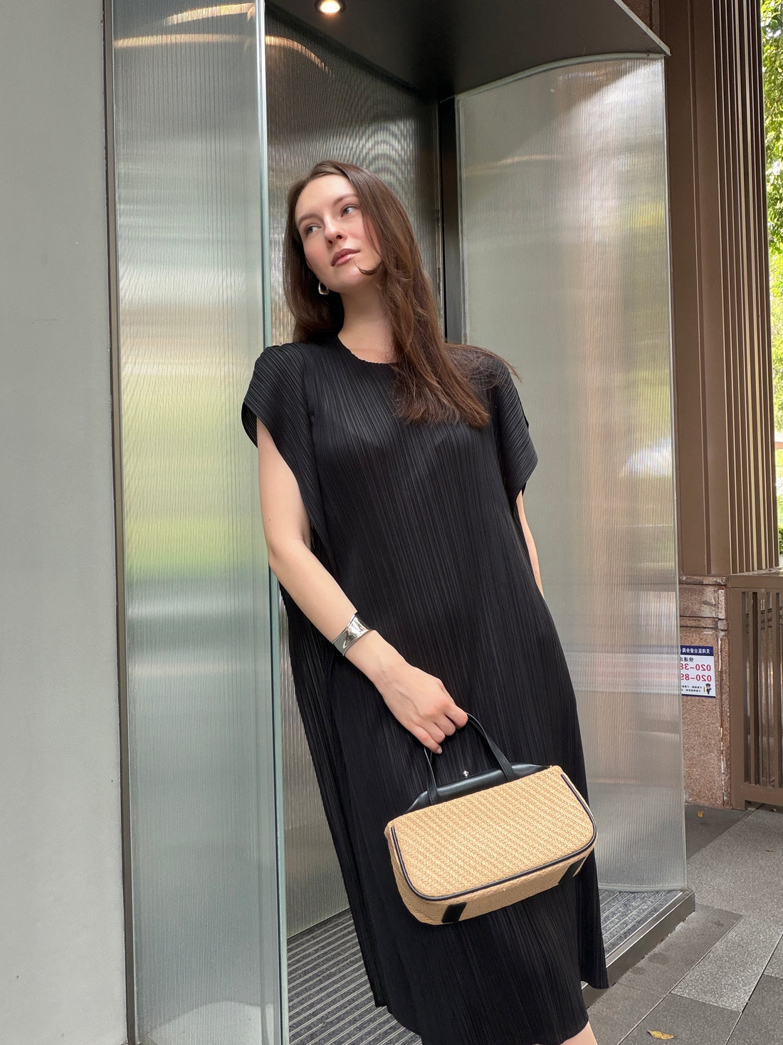 Wrinkle-Free & Cooling Free Size Flair Dress
