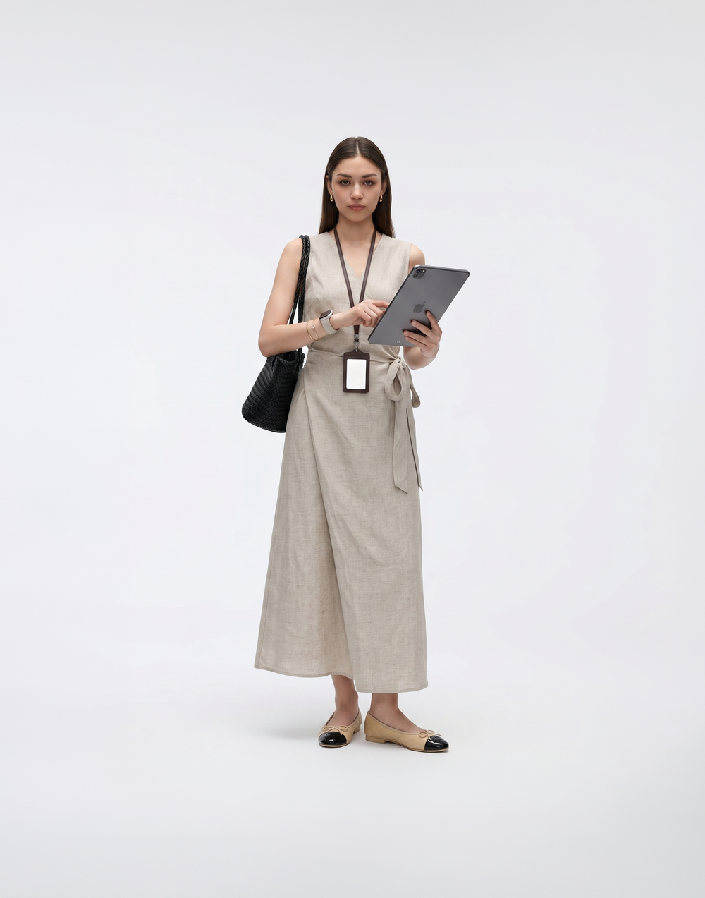 Cooling, Breathable & Tummy Tucking Linen Grace Dress