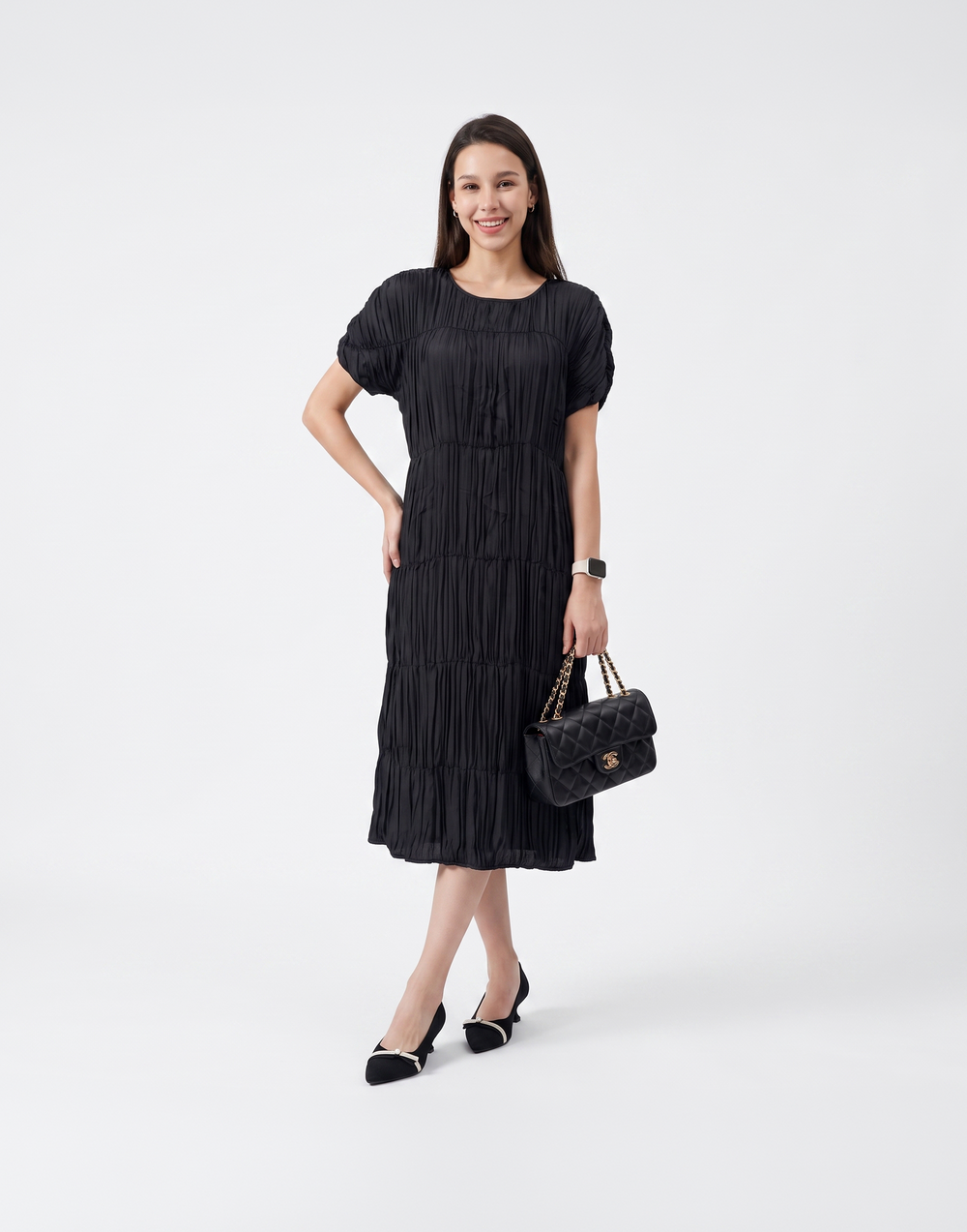 Wrinkle-Free, Cooling & Breathable Free Size Juliette Dress