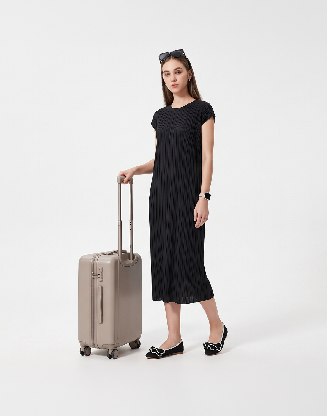 Wrinkle-Free, Cooling & Flattering Free Size Talia Dress
