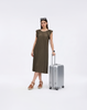 Wrinkle-Free, Cooling & Free Size Pleated Ruby Dress