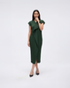 Wrinkle-Free, Cooling & Breathable Pleated Sienna Dress