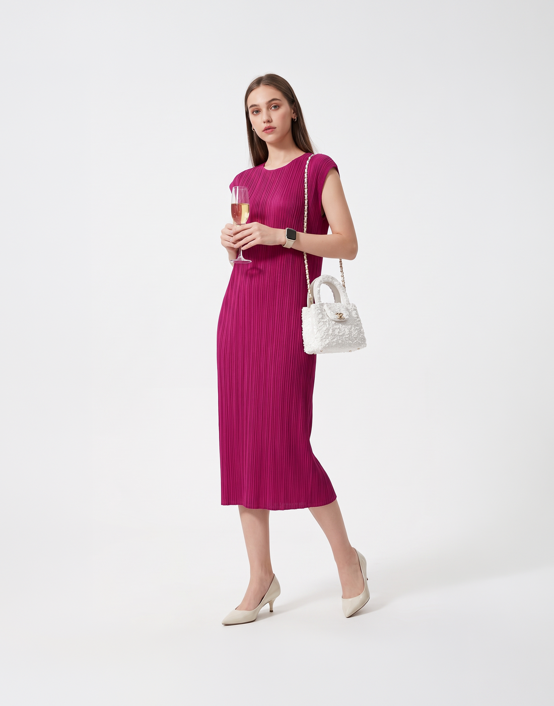Wrinkle-Free, Cooling & Flattering Free Size Talia Dress