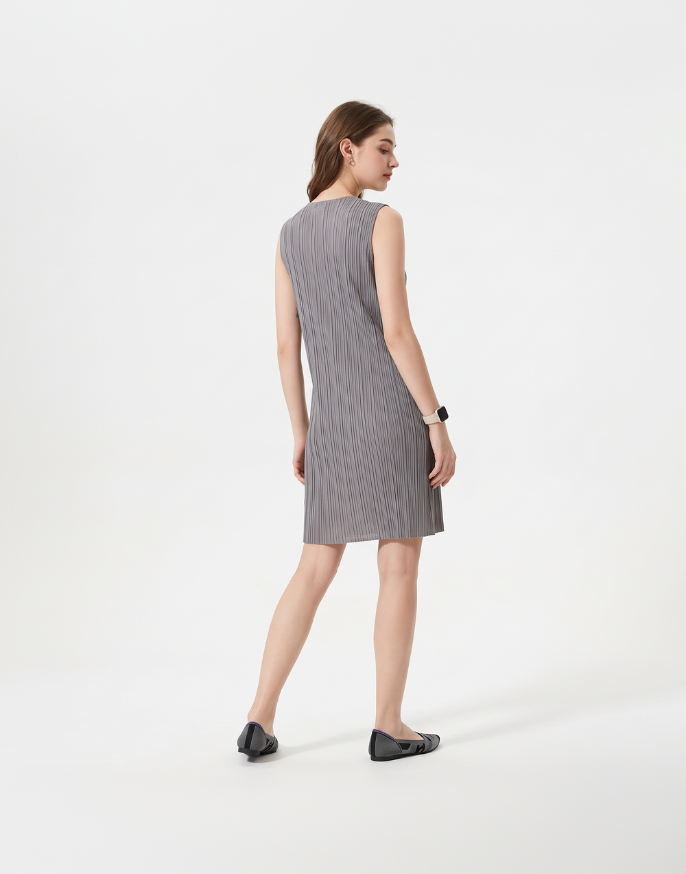Wrinkle-Free, Cooling, Breathable Free Size Amara Dress With Pockets