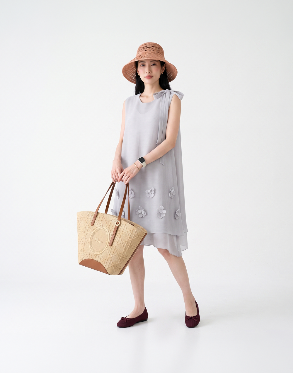 Wrinkle-Free, Cooling & Breathable Free Size Alessia Dress