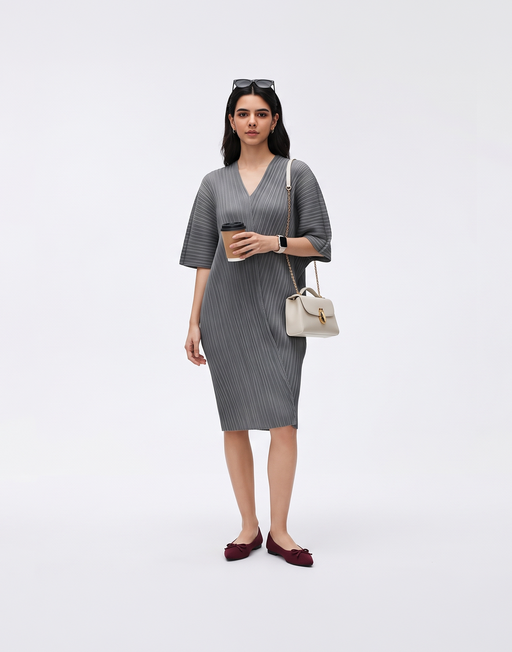 Wrinkle-Free, Cooling & Breathable Free Size Kira Dress