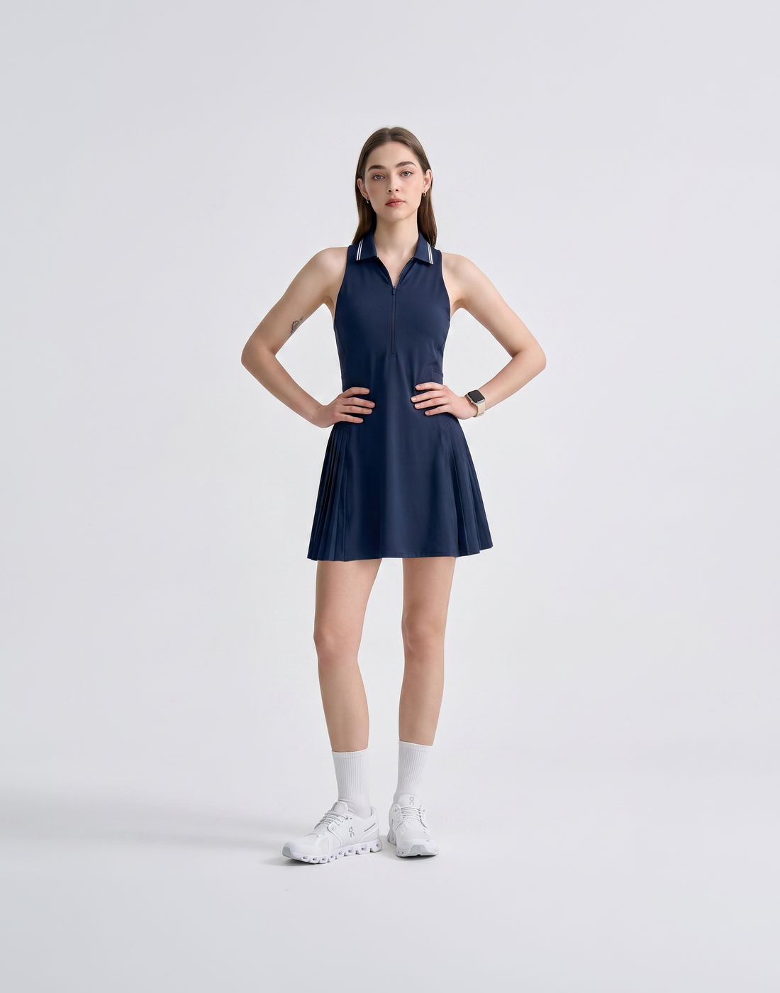 Buy 1, Get 1 Free - Cooling, Breathable Ace Dress With Inner Shorts & Pockets