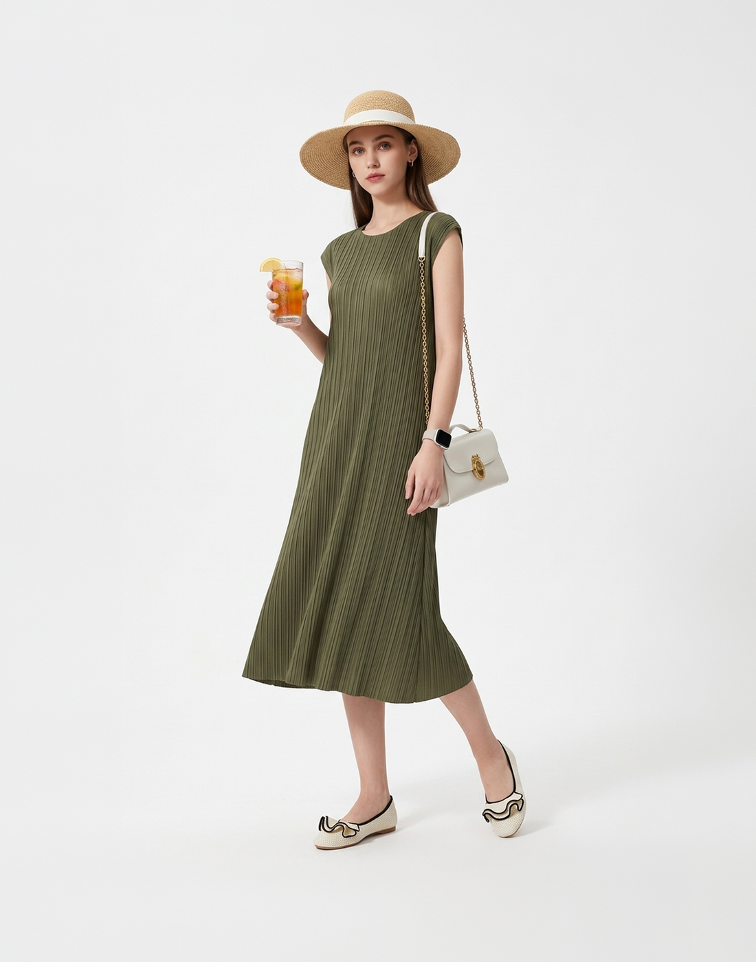 Wrinkle-Free, Cooling & Flattering Free Size Talia Dress