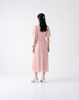 Wrinkle-Free, Free Size & Flattering Daisy Pleated Dress With Adjustable Waist Tie