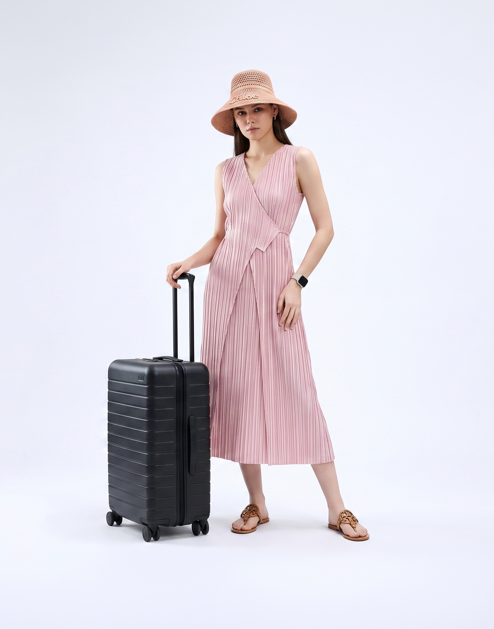 Wrinkle-Free, Cooling & Breathable Icon Pleated Dress