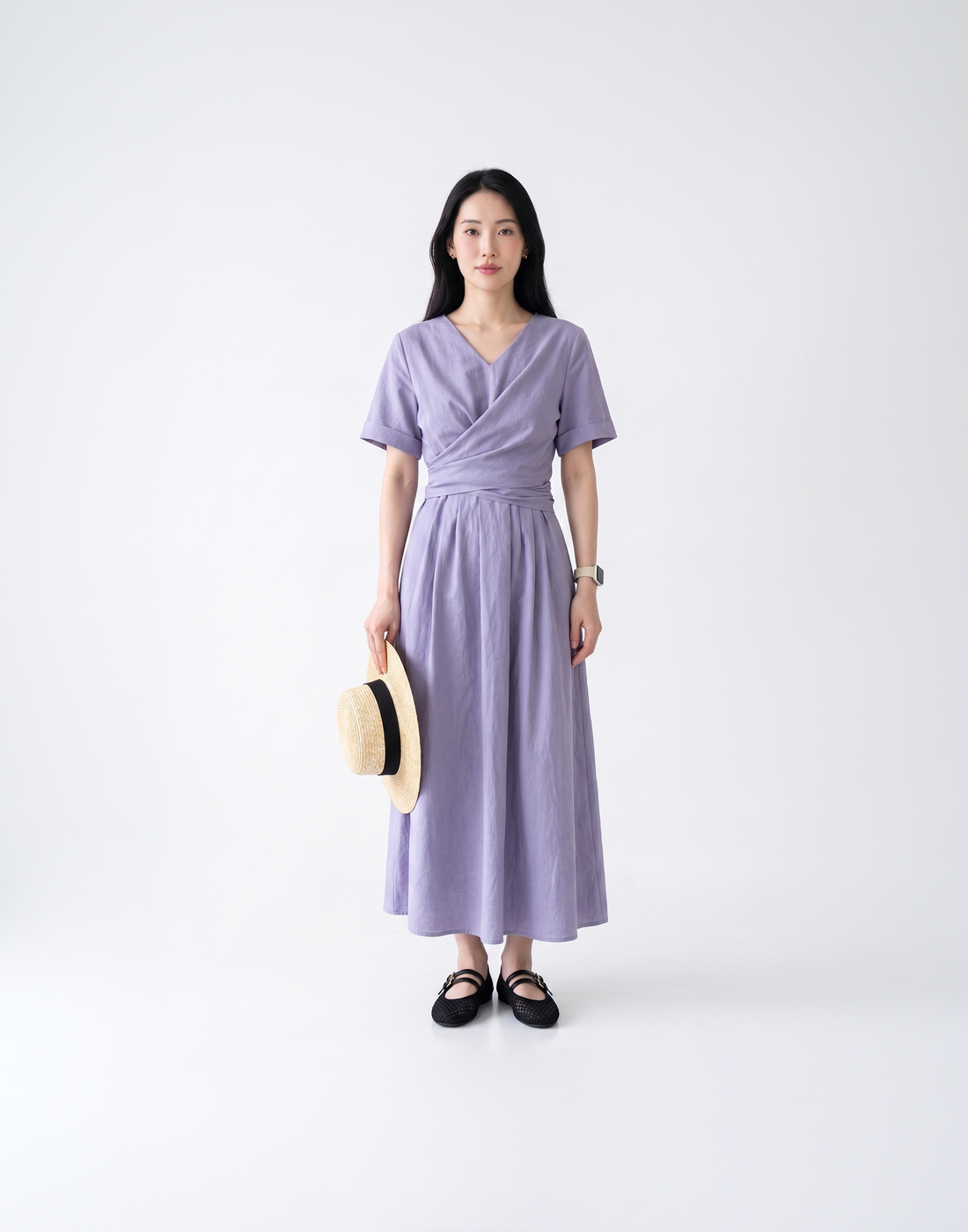 Cooling, Breathable & Flattering Urban Dress With Adjustable Waist Tie