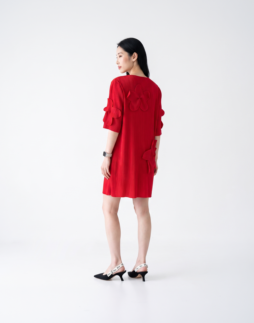 Wrinkle-Free, Cooling & Breathable Flower Dress