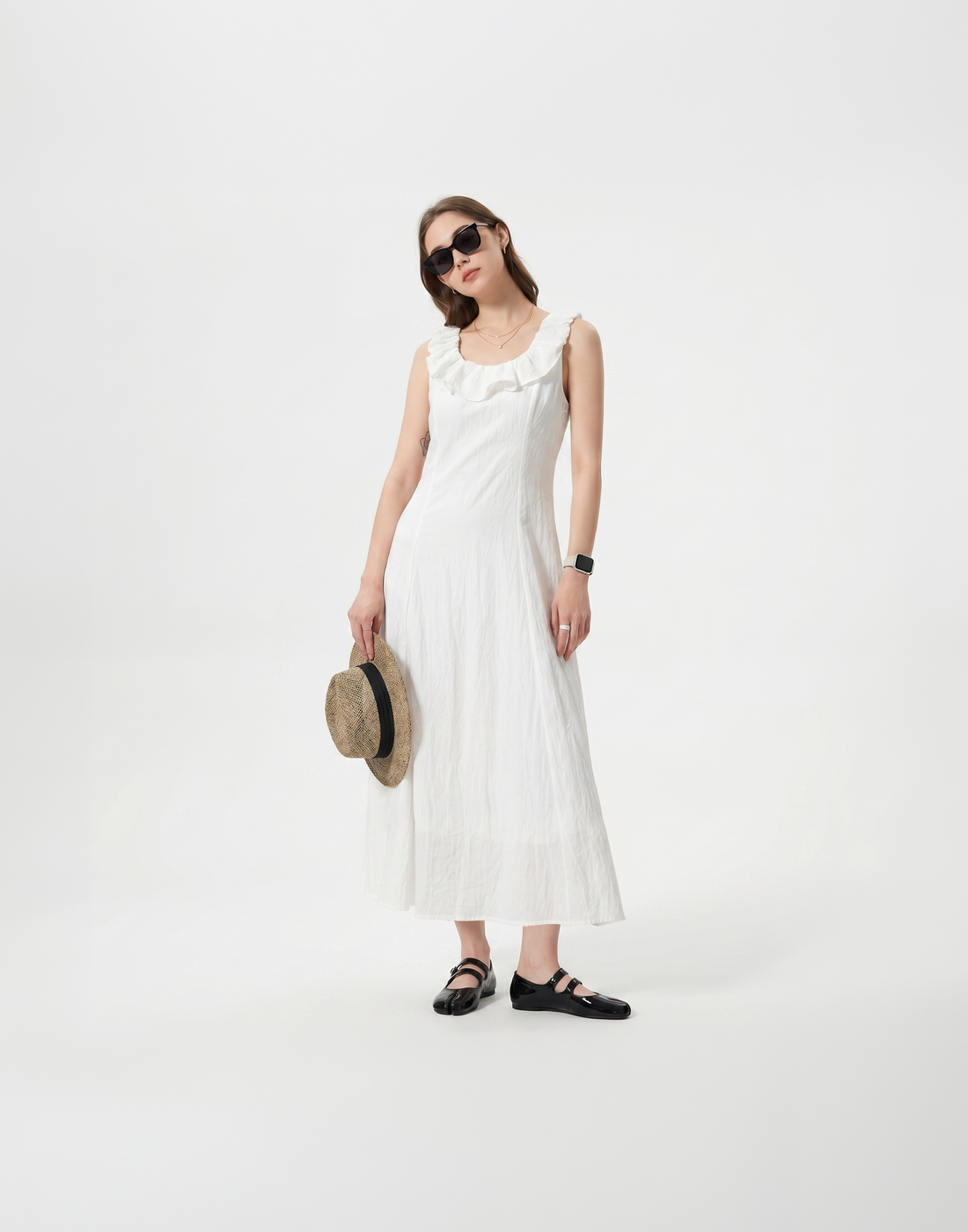 Cooling, Breathable & Crease-Resistant Scarlet Dress