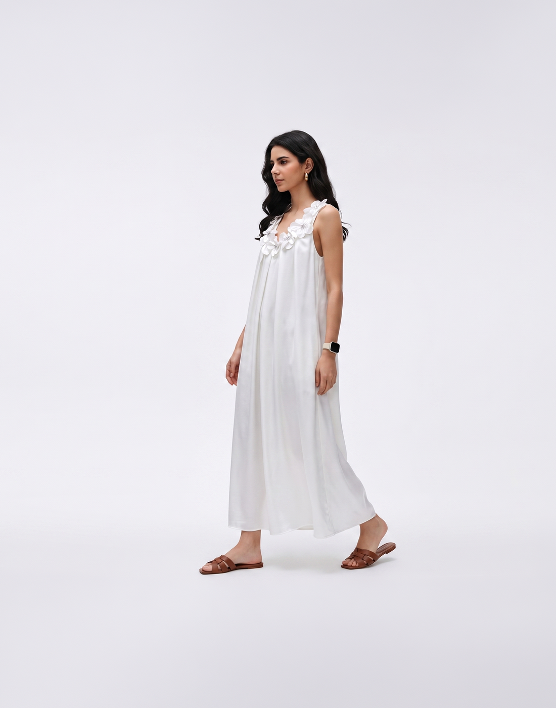 Cooling, Flattering & Crease-Resistant Petal Dress With Pockets