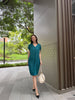 Wrinkle-Free, Cooling & Stretchy Pleated Bliss Dress With Sleeves