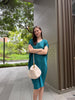 Wrinkle-Free, Cooling & Stretchy Pleated Bliss Dress With Sleeves