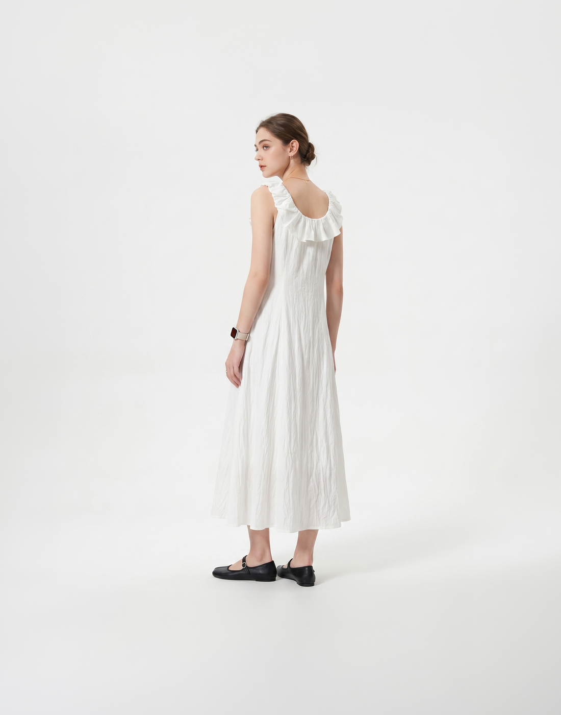 Cooling, Breathable & Crease-Resistant Scarlet Dress