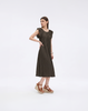 Wrinkle-Free, Cooling & Free Size Pleated Ruby Dress
