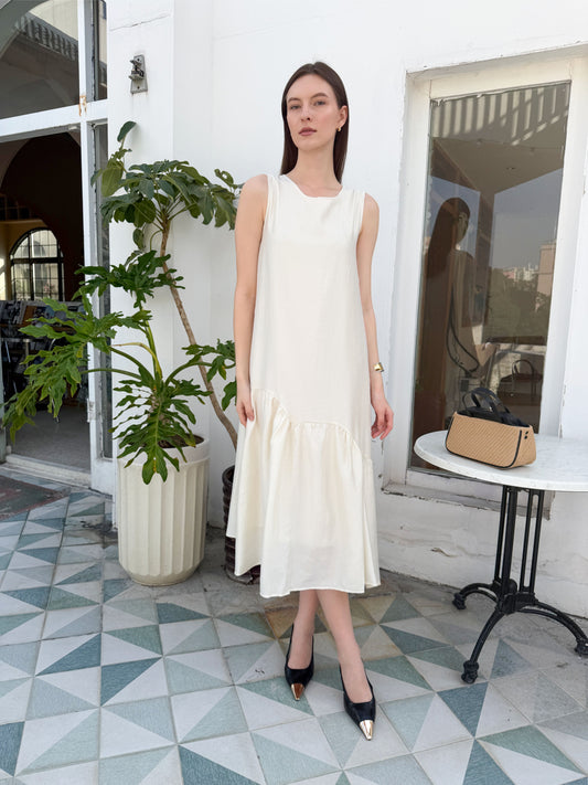 Crease Resistant Flowy Travel Dress