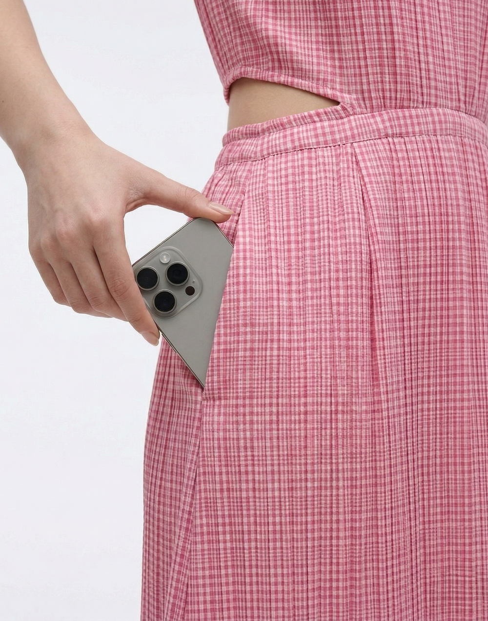 Wrinkle-Free, Cooling & Free Size Siren Dress With Pockets