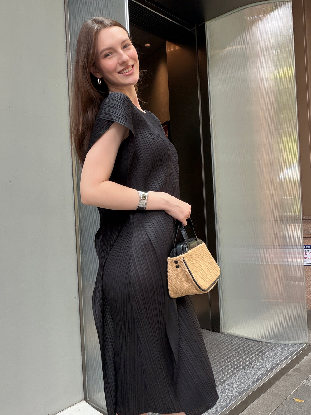 Wrinkle-Free & Cooling Free Size Flair Dress