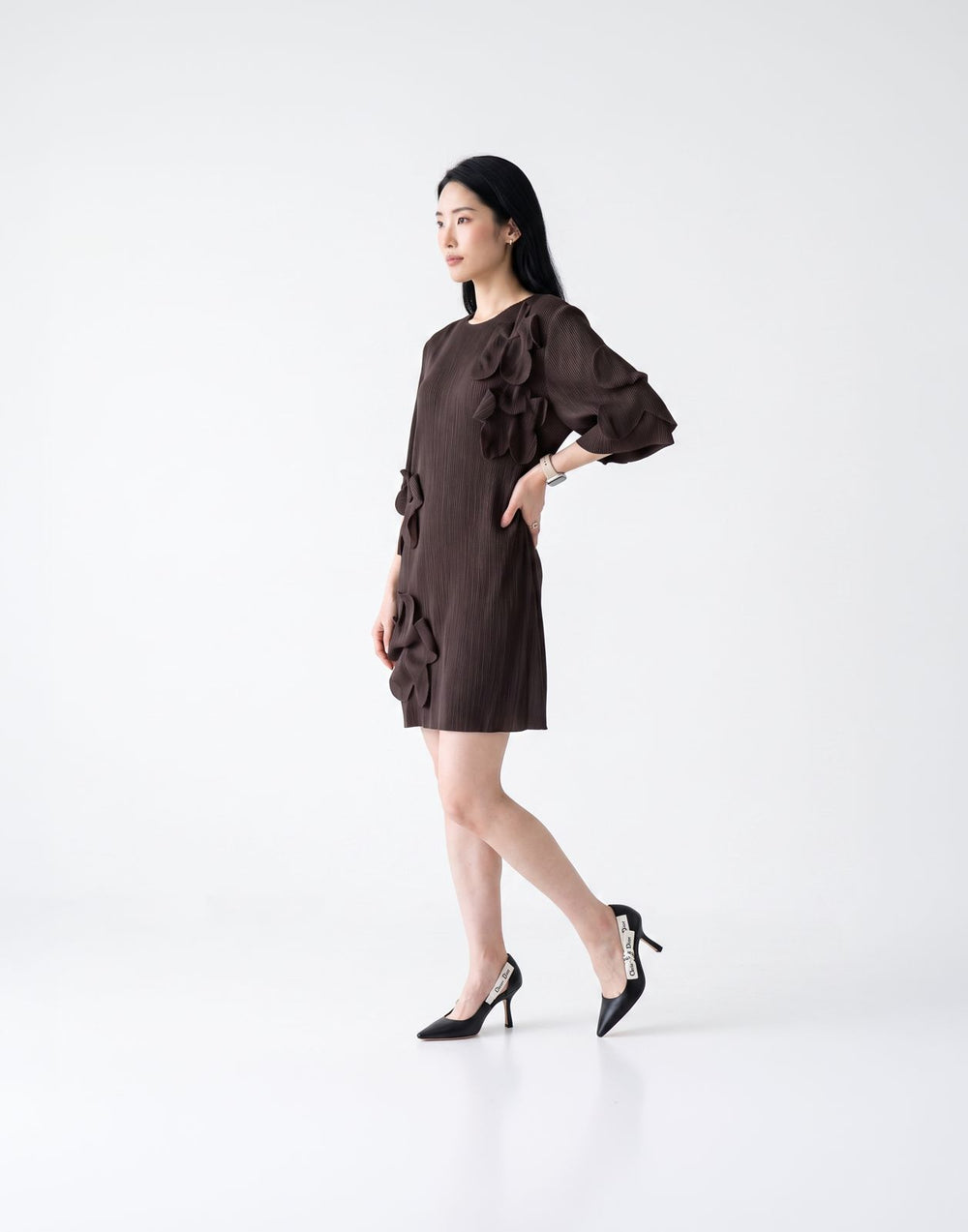 Wrinkle-Free, Cooling & Breathable Flower Dress