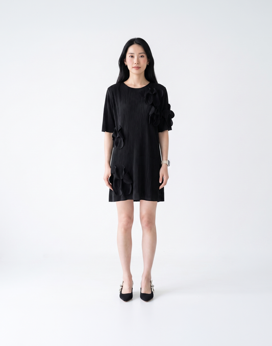 Wrinkle-Free, Cooling & Breathable Flower Dress