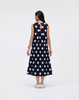 Wrinkle-Free, Cooling, Breathable & Free Size Jollie Polkadot Dress