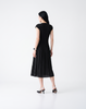 Wrinkle-Free, Cooling & Breathable Tummy Covering Pleated Luxe Dress