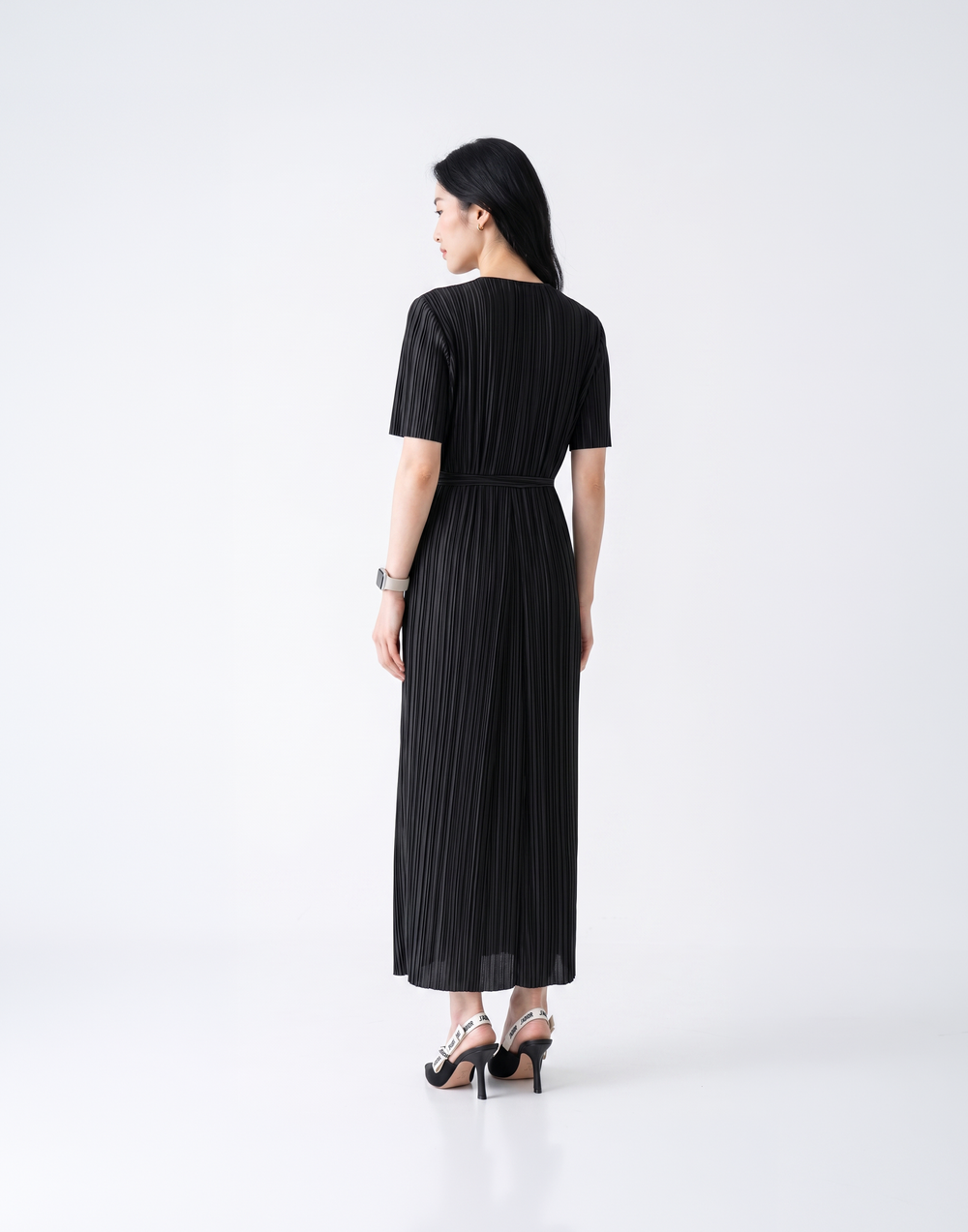 Wrinkle-Free, Cooling & Breathable Envy Pleated Dress