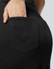 Cooling, Buttery Soft, Stretchy & Tummy Tucking Cloud Denim Skirt With Pockets