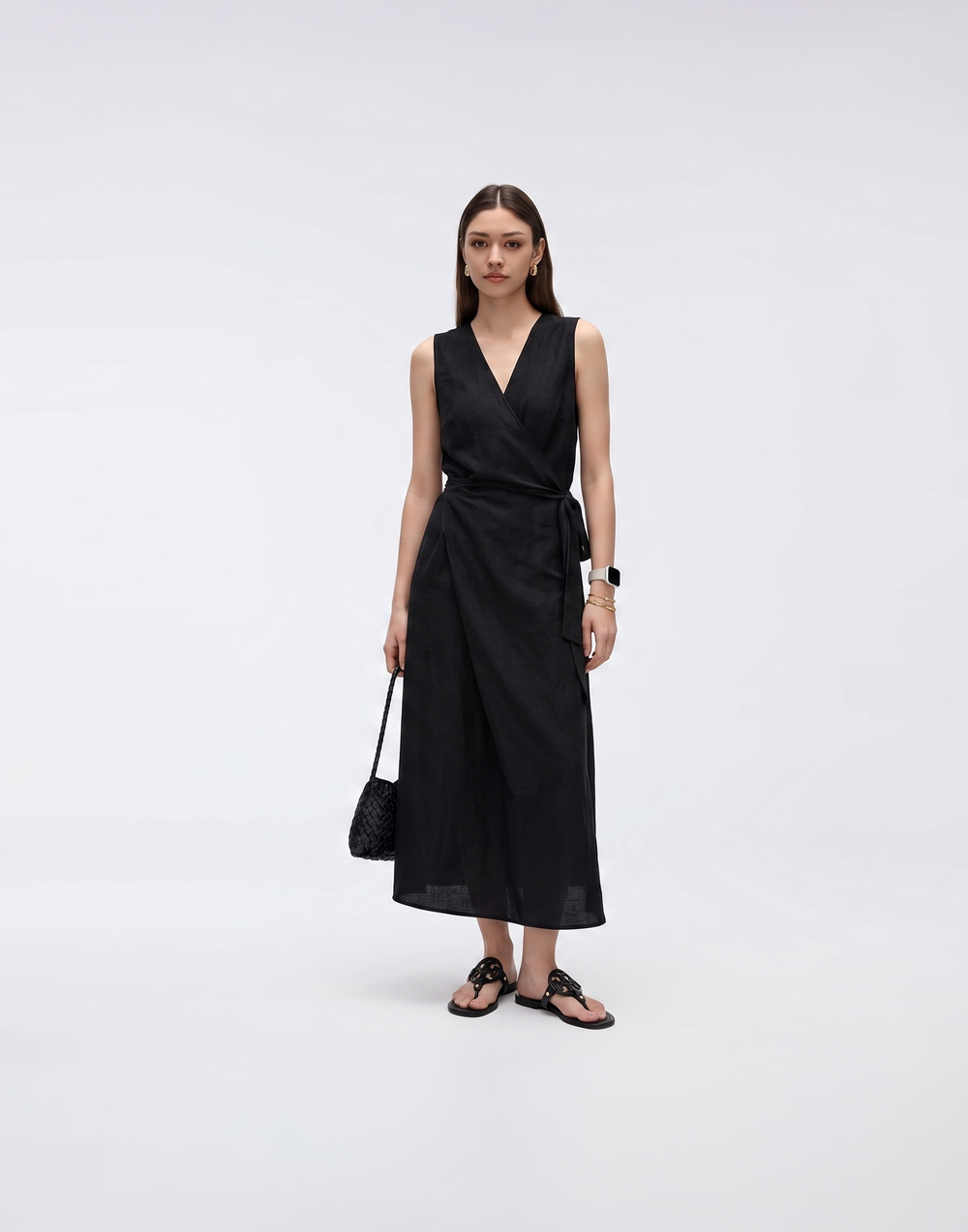 Cooling, Breathable & Tummy Tucking Linen Grace Dress