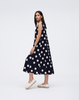 Wrinkle-Free, Cooling, Breathable & Free Size Jollie Polkadot Dress