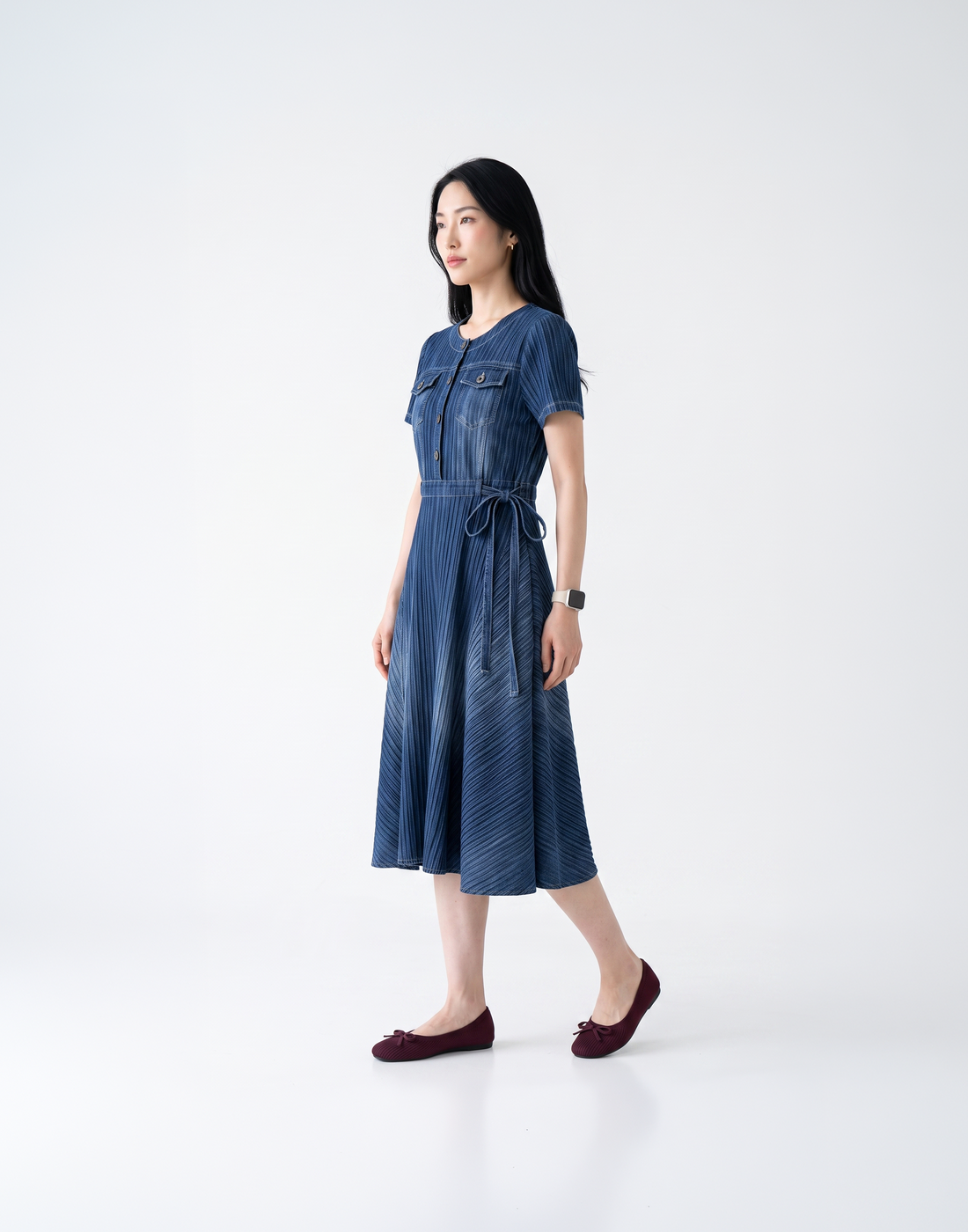 Wrinkle-Free, Cooling & Breathable Free Size Sabine Dress