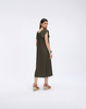 Wrinkle-Free, Cooling & Free Size Pleated Ruby Dress