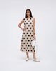 Wrinkle-Free, Cooling, Breathable & Free Size Jollie Polkadot Dress