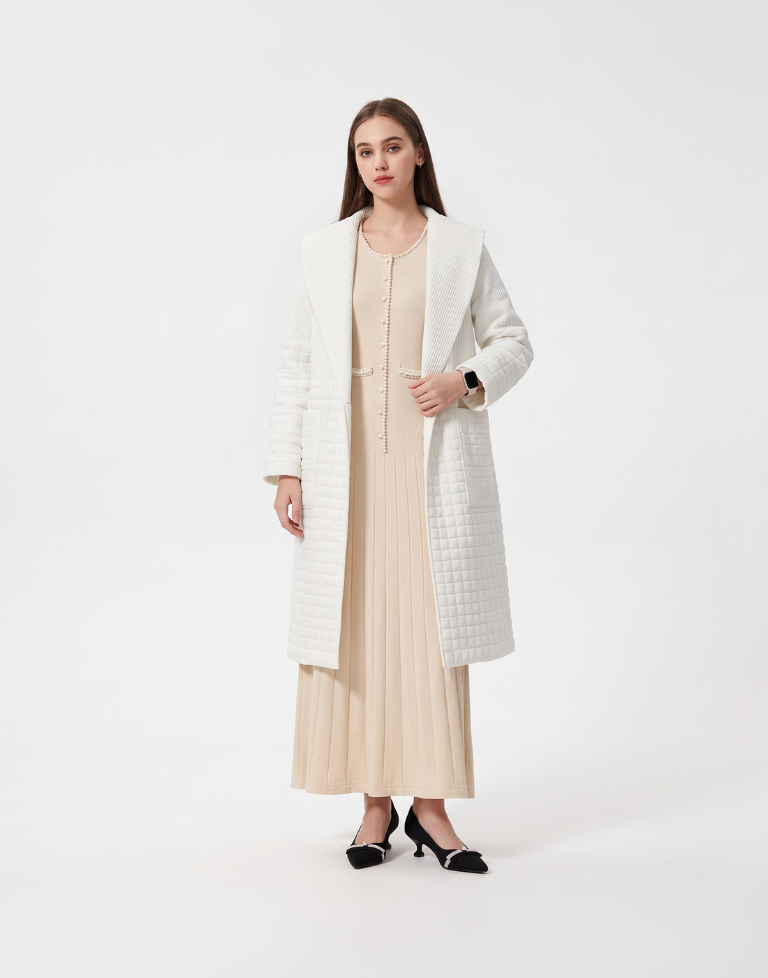 Buttery Soft, Warm & Classy Wool Audrey Dress
