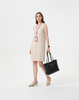 Wrinkle-Free, Cooling, Breathable Free Size Amara Dress With Pockets