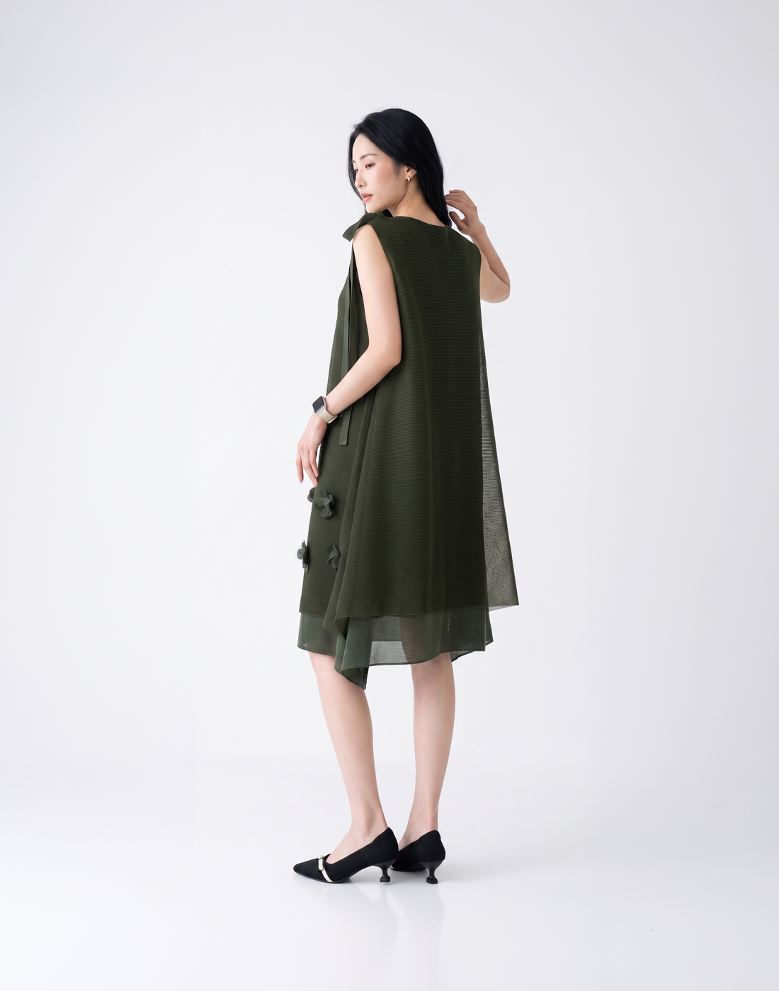 Wrinkle-Free, Cooling & Breathable Free Size Alessia Dress