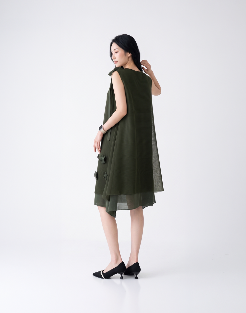 Wrinkle-Free, Cooling & Breathable Free Size Alessia Dress