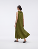 Cooling & Breathable Linen Fern Dress With Pockets