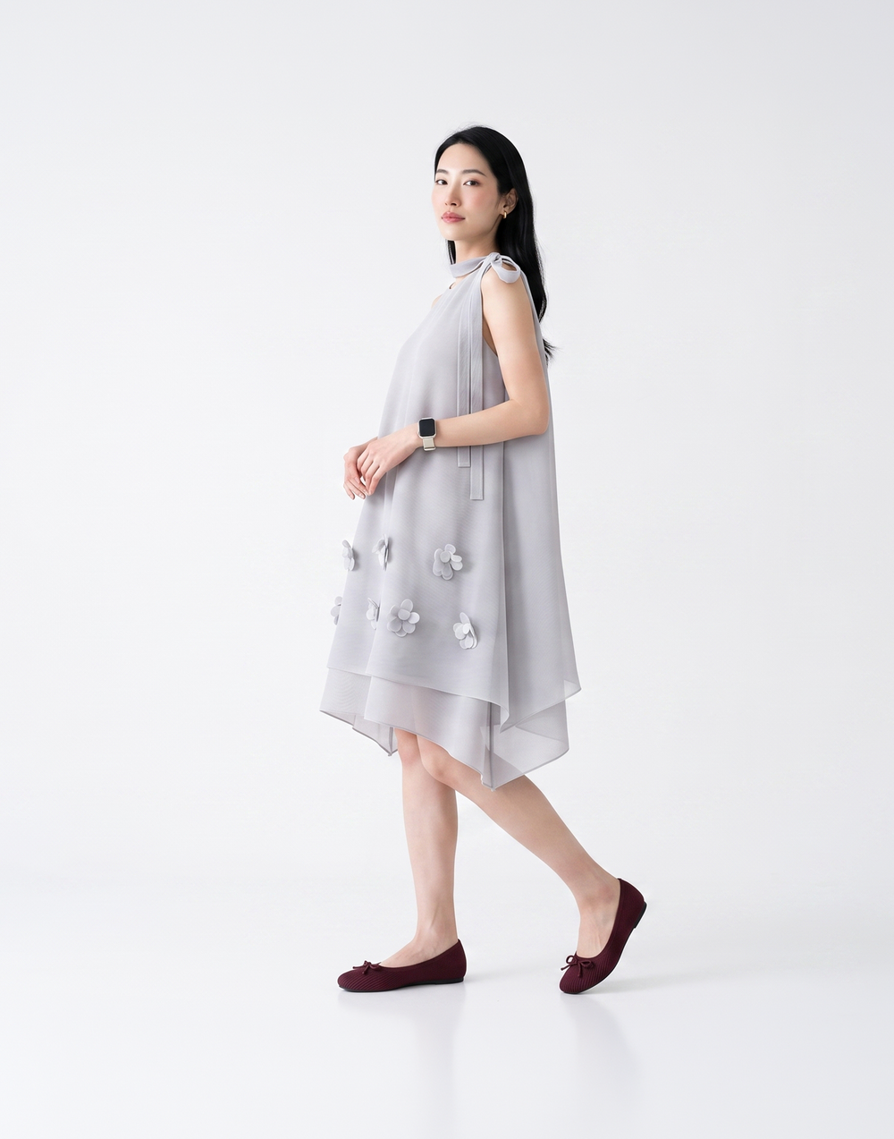 Wrinkle-Free, Cooling & Breathable Free Size Alessia Dress