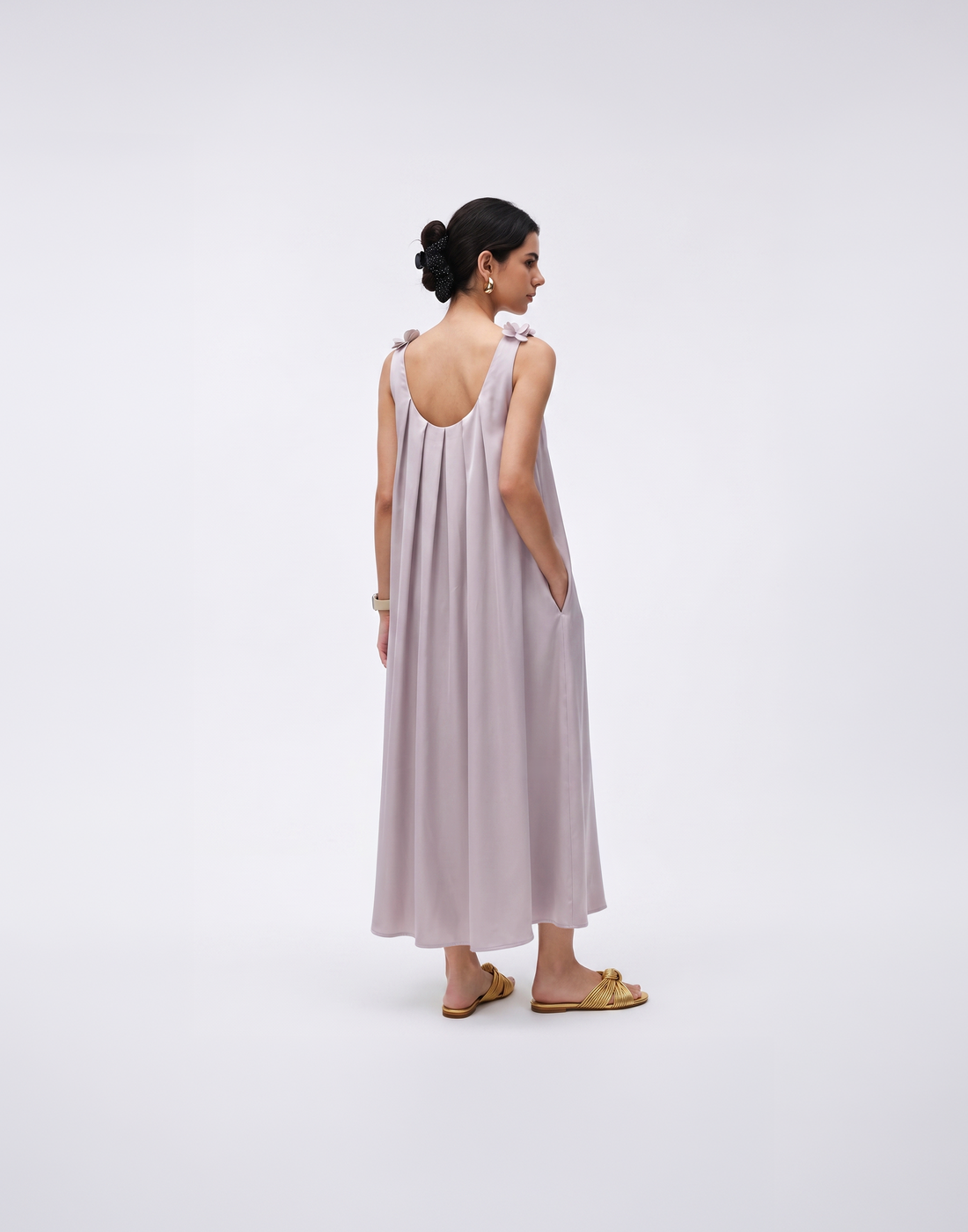 Cooling, Flattering & Crease-Resistant Petal Dress With Pockets